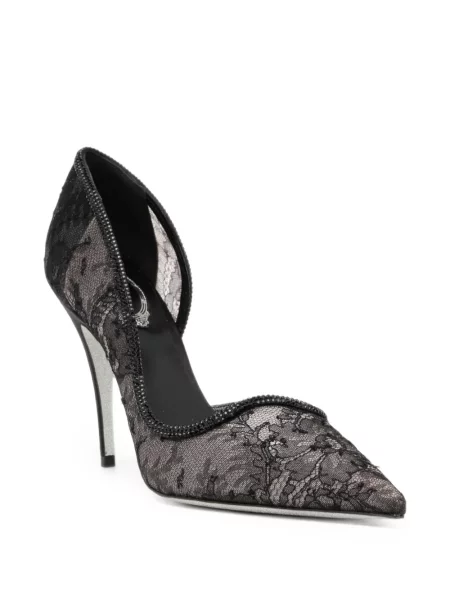 Pantofi cu toc Rene Caovilla negru