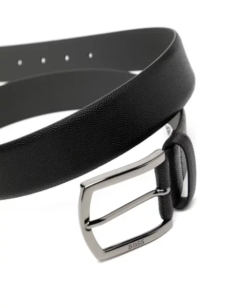 Curea Boss din piele negru