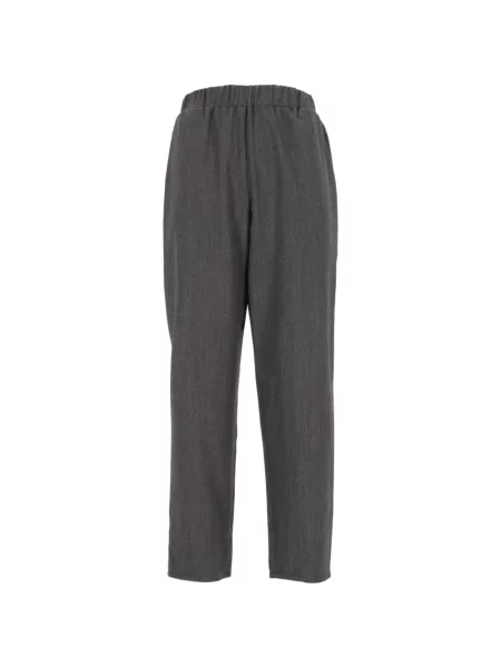 Pantaloni Dusan conici gri