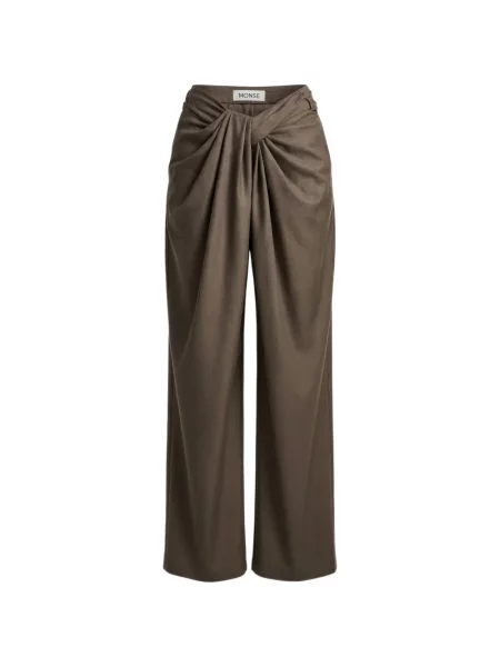 Pantaloni Monse maro