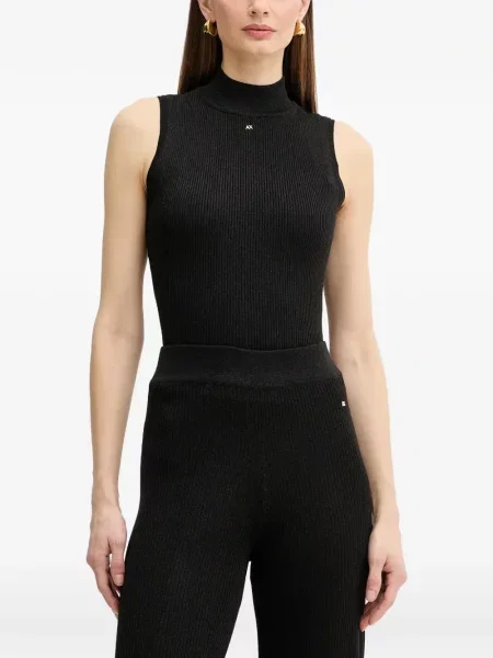 Vestă Armani Exchange cu nervuri negru