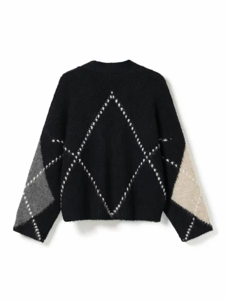 Noella Kardigán N-Laiana Knit Cardigan tengerészkék