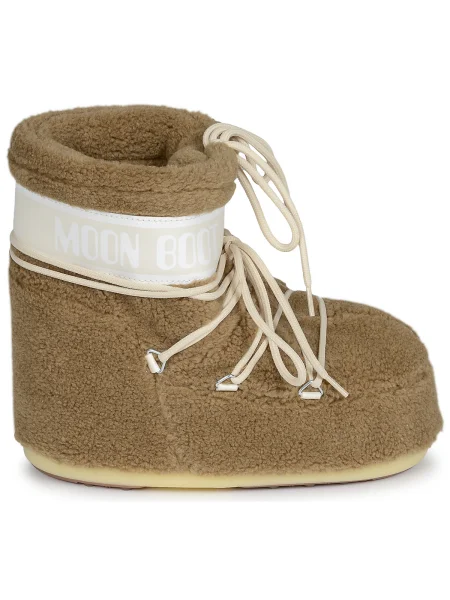 Női Moon Boot Icon Low Fleece hócsizma camel hócsizma. Méret: EU bézs