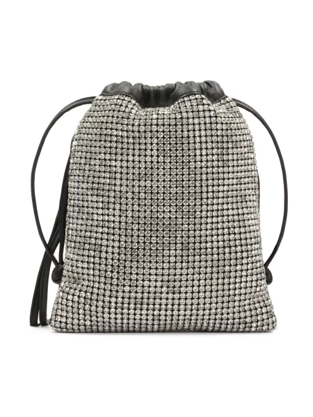 Torebka Kazar z cyrkoniami czarna