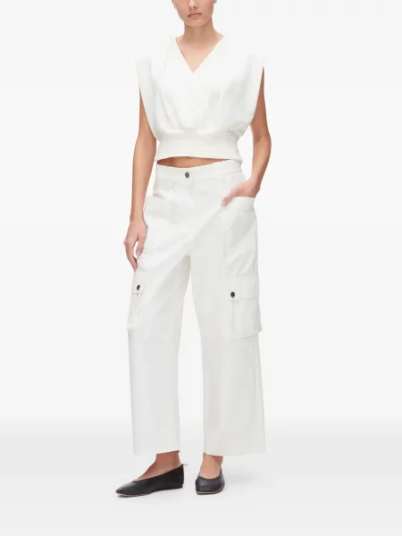 Топ 3.1 Phillip Lim без ръкави с V-образно деколте