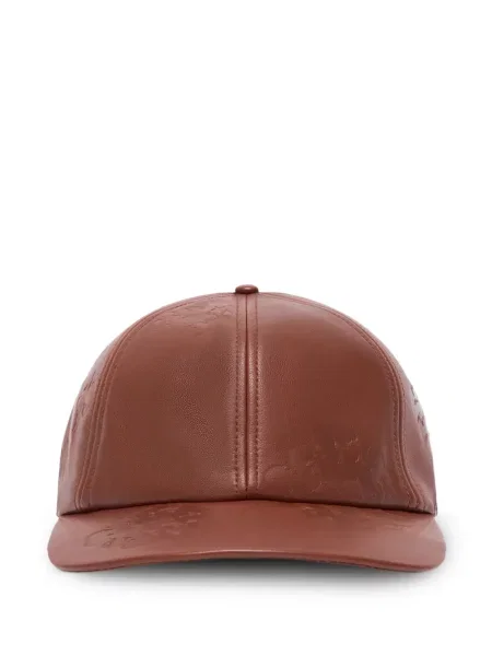 Bőr baseball sapka Denim Tears barna