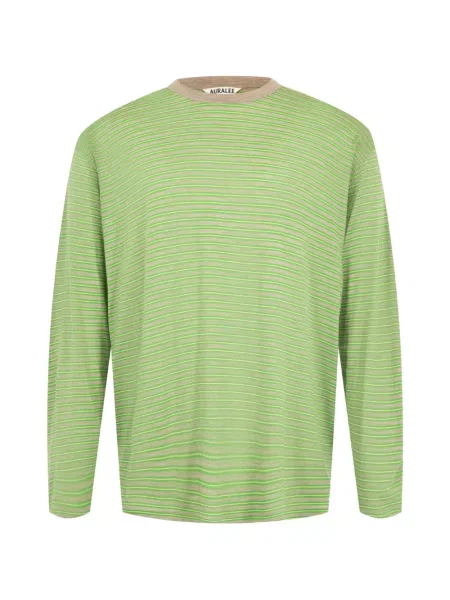 Lung tricou Auralee verde