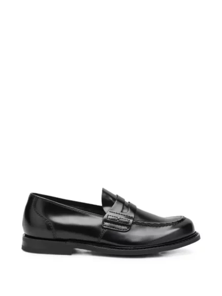Pantofi loafer Church's din piele negru