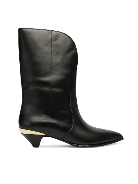 Členková obuv LOVE MOSCHINO čierna