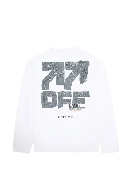 Długa koszulka L/ab C/o Off-white biała