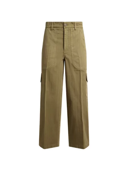 Decupat blugi Etro stretch verde