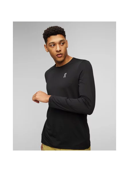 On Tričko S Dlouhým Rukávem Core černá