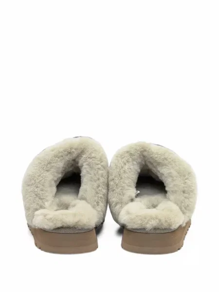 Papuci de casă Ugg din piele de oaie gri