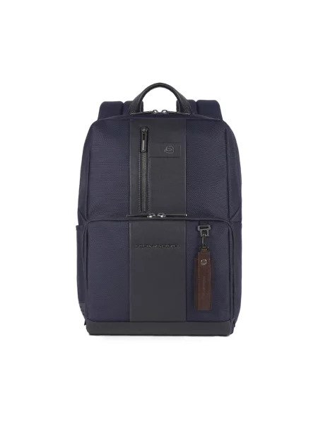 Torba Piquadro skórzana niebieska