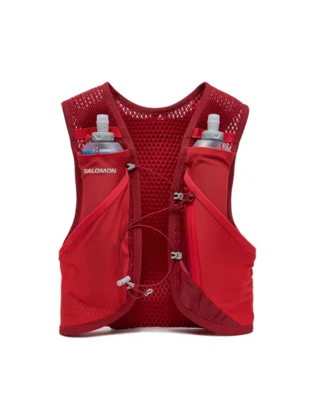 Salomon Vestă pentru alergare Active Skin 4 roșu