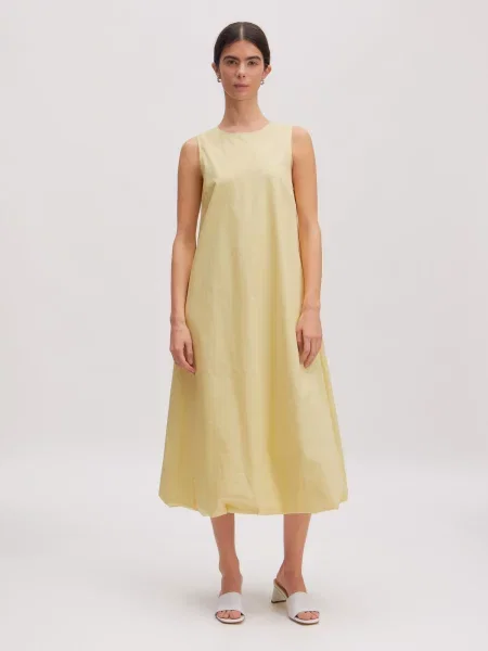 EDITED Rochie Flora' galben