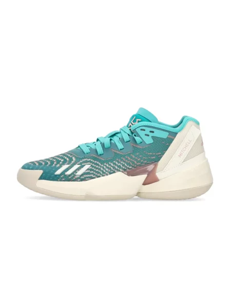 Sneakersy Adidas do koszykówki zielone