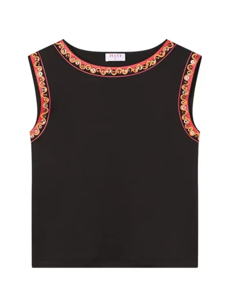 Tricou Pucci cu imagine negru