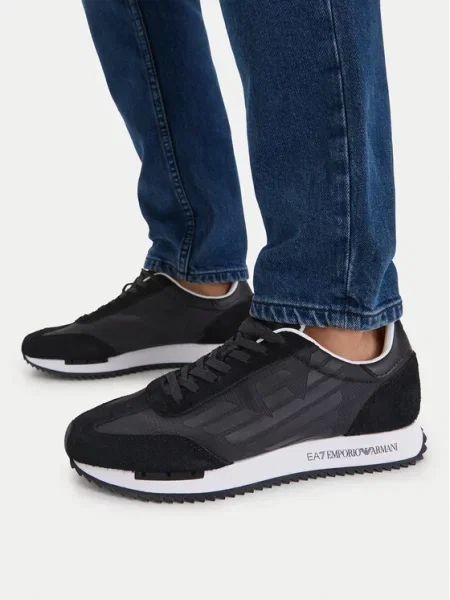 Tenisice Emporio Armani crna