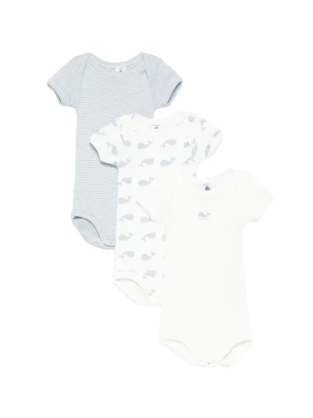 Body dziecięcy Petit Bateau niebieski