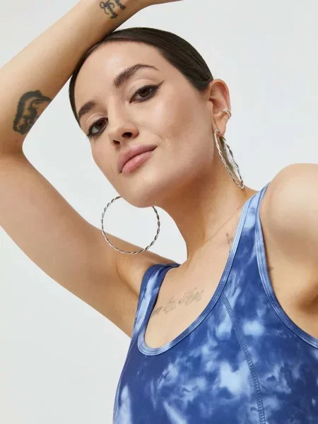 Sportovní podprsenka Juicy Couture Lazlo šedá