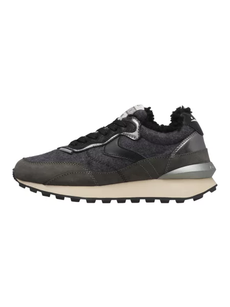 Sneakersy Voile Blanche wełniane szare