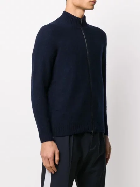 Cardigan Drumohr de lână albastru