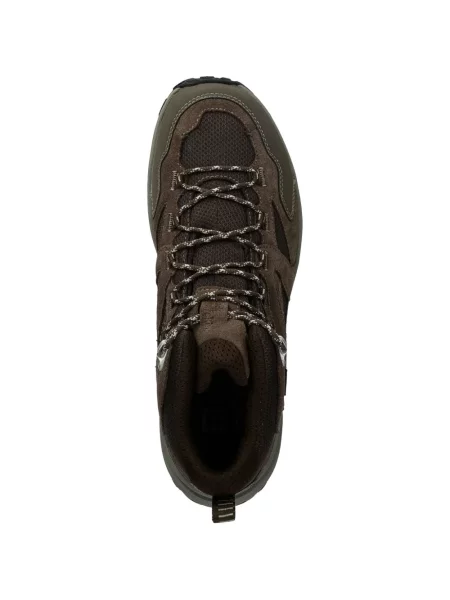 Bocanci de munte Jack Wolfskin din piele de căprioară de drumeție maro