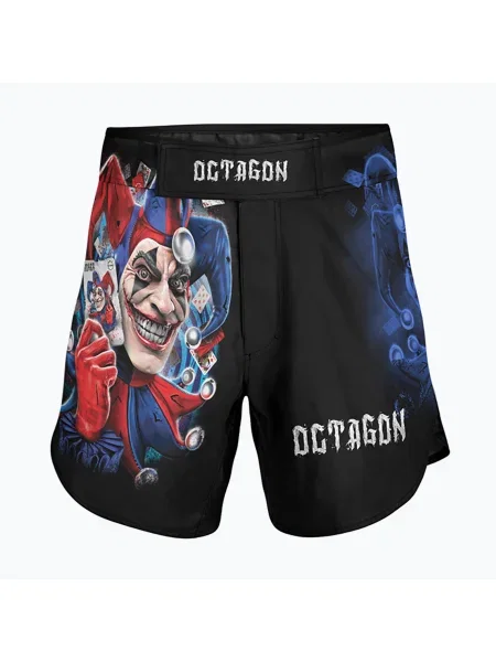 Мъжки тренировъчни шорти Octagon Joker MMA black/multicolor черно