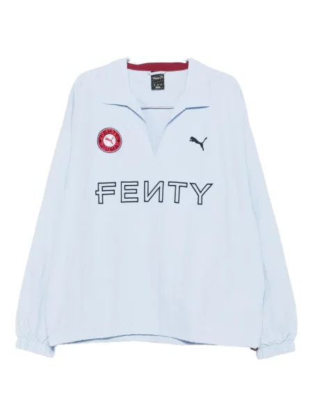 Bluza Fenty X Puma z autografem niebieska