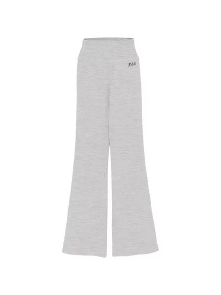Leggings Sporty & Rich cu imagine evazate gri