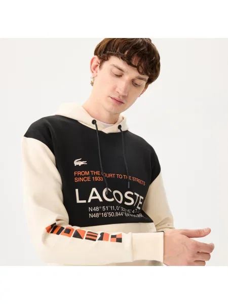 Lacoste Bluza Lacoste beżowa