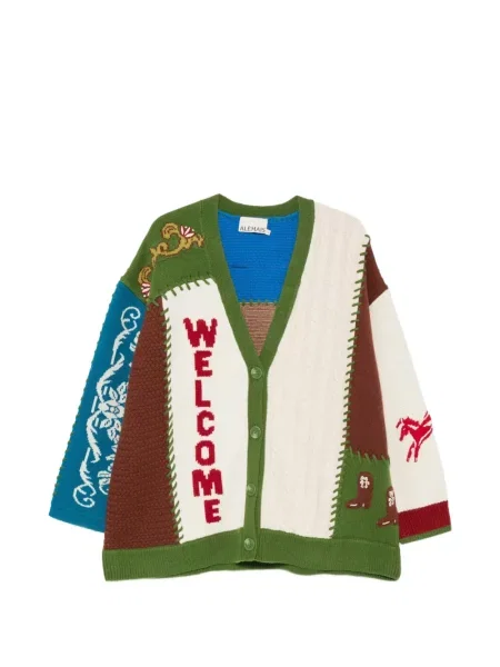 Cardigan Alemais tricotate maro