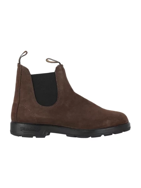 Blundstone Suede Boots Brown Unisex Obuwie Blundstone Size: brązowy