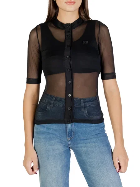 Bluzka Colcci z krótkim rękawem czarna