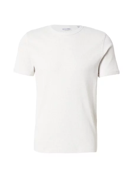 JACK & JONES Tricou JJEORGANIC amestacat alb