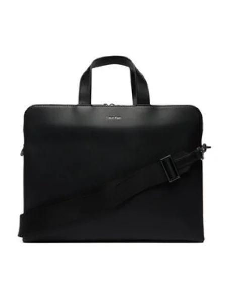 Calvin Klein Torba za laptop Emblem Hw Commuter crna