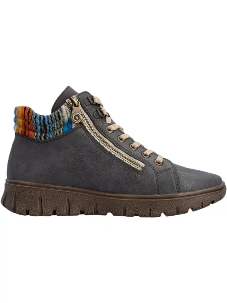 Pantofi Rieker gri