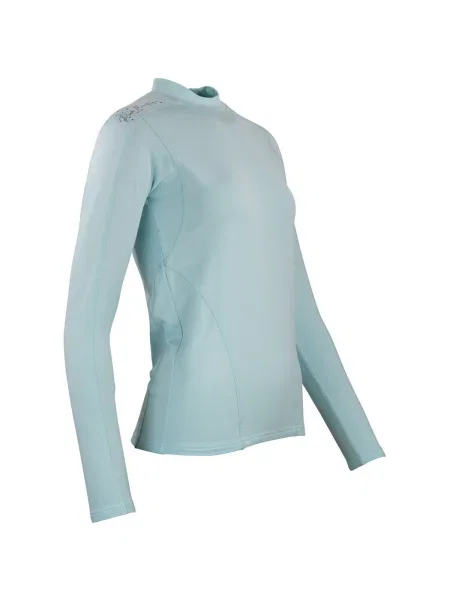 Tricou mânecă lungă Peak Mountain albastru