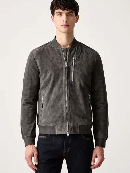 AllSaints bomberka szary