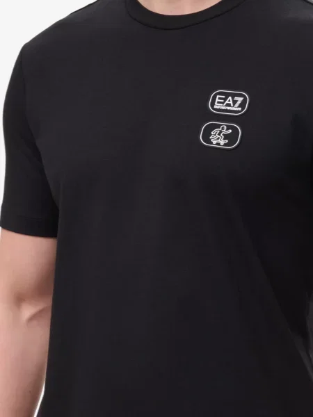 Футболка Ea7 Emporio Armani чорна
