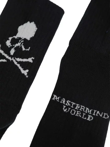 Șosete Mastermind World cu imagine negru