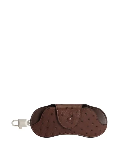 Ochelari de soare Dolce & Gabbana din piele maro
