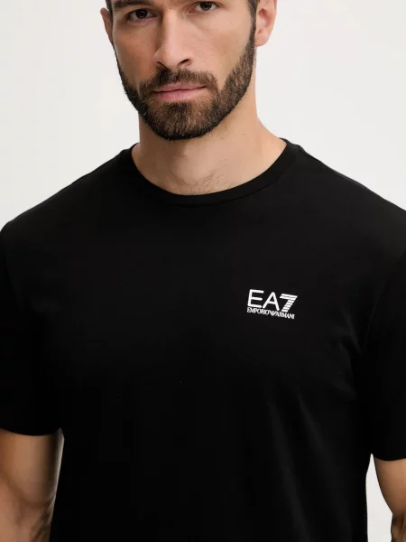 Póló Emporio Armani Ea7 fekete