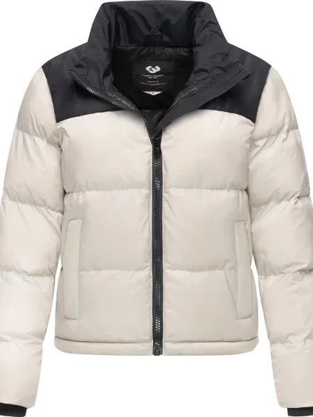 Ragwear Téli dzseki Serah fekete fehér