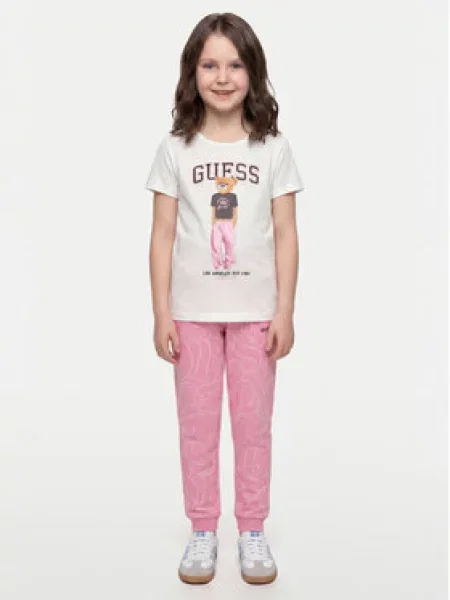 Dětské tričko Guess bílé