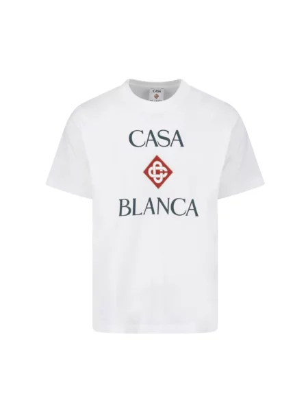 Koszulka Casablanca z logo biała