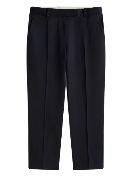 Pantaloni Tommy Hilfiger cu autograf albastru