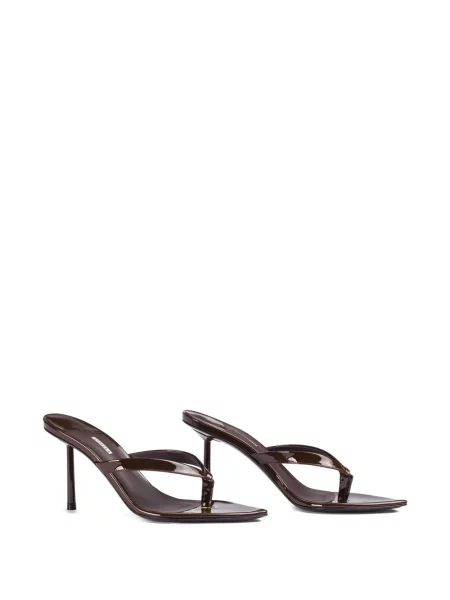Papuci tip mules Le Silla maro