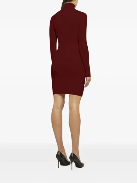 Rochie mini Wolford din lână merinos roșu